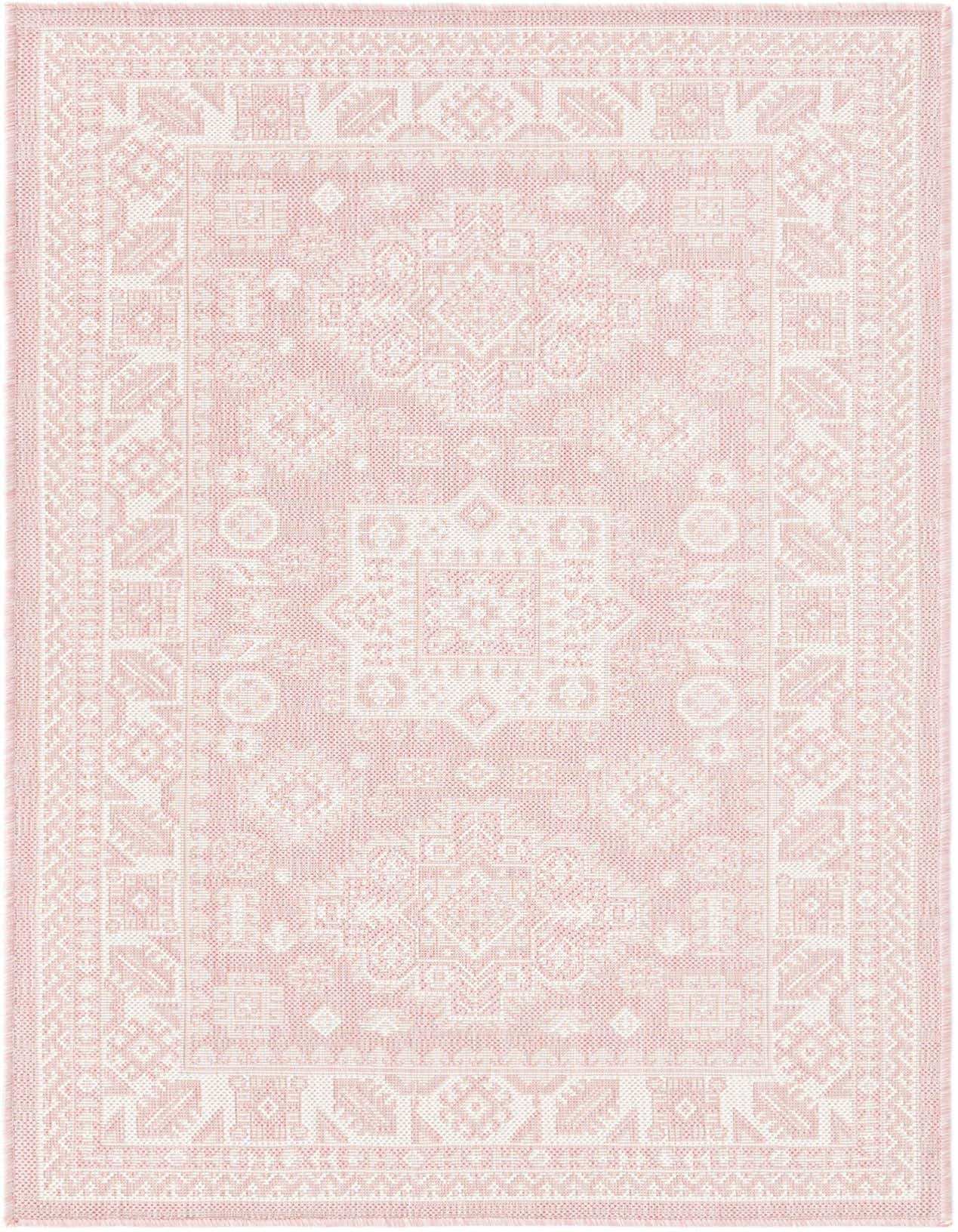 3' x 5' 3 Easy-Clean Aztec Indoor / Outdoor Rug