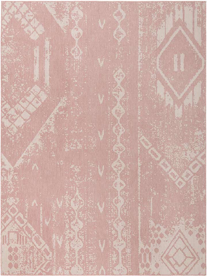 9' x 12' Easy-Clean Bohemian Indoor / Outdoor Rug