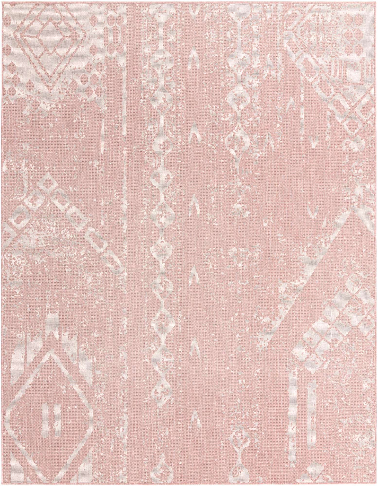 7' 10 x 10' Easy-Clean Bohemian Indoor / Outdoor Rug