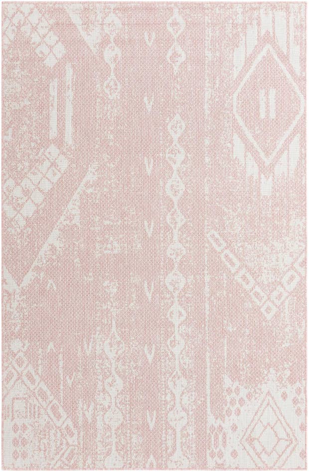 Detail image of 5' 3 x 8' Easy-Clean Bohemian Indoor / Outdoor Rug