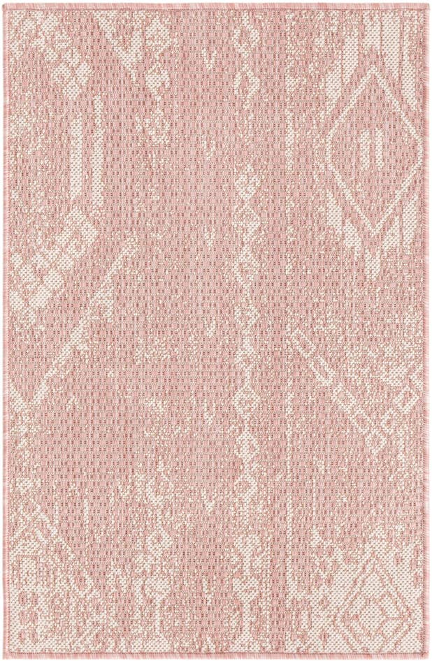 Detail image of 2' x 3' Easy-Clean Bohemian Indoor / Outdoor Rug