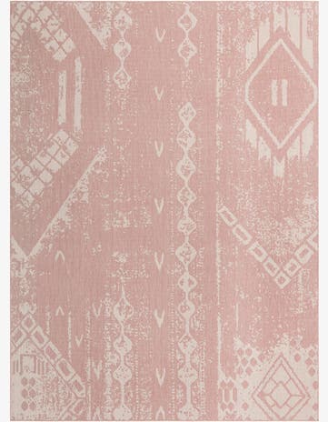 10' x 13' Easy-Clean Bohemian Indoor / Outdoor Rug