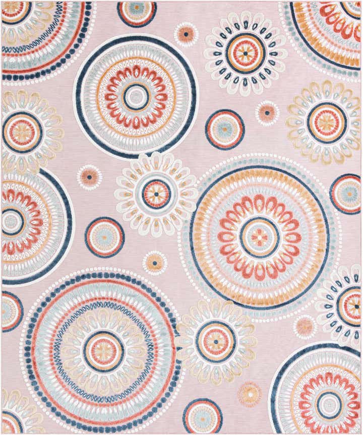 9' 9 x 12' Easy-Clean Botanical Indoor / Outdoor Rug