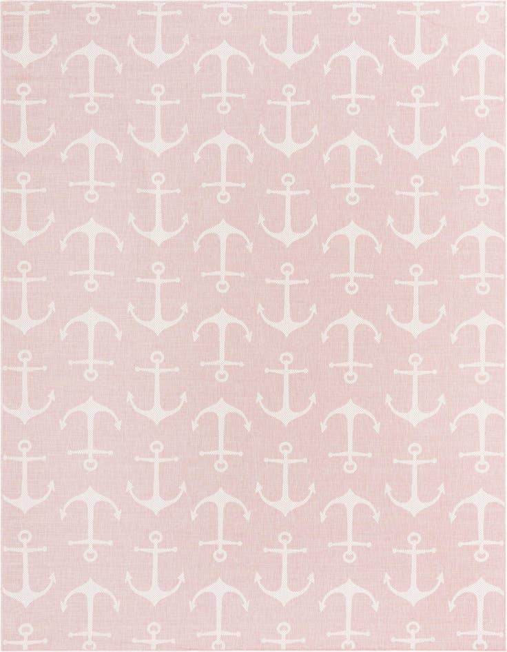 Detail image of 10' x 14' Easy-Clean Coastal Indoor / Outdoor Rug