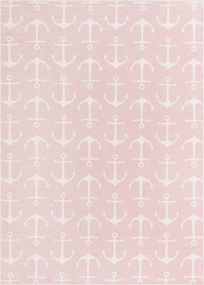 Detail image of 10' x 14' Easy-Clean Coastal Indoor / Outdoor Rug