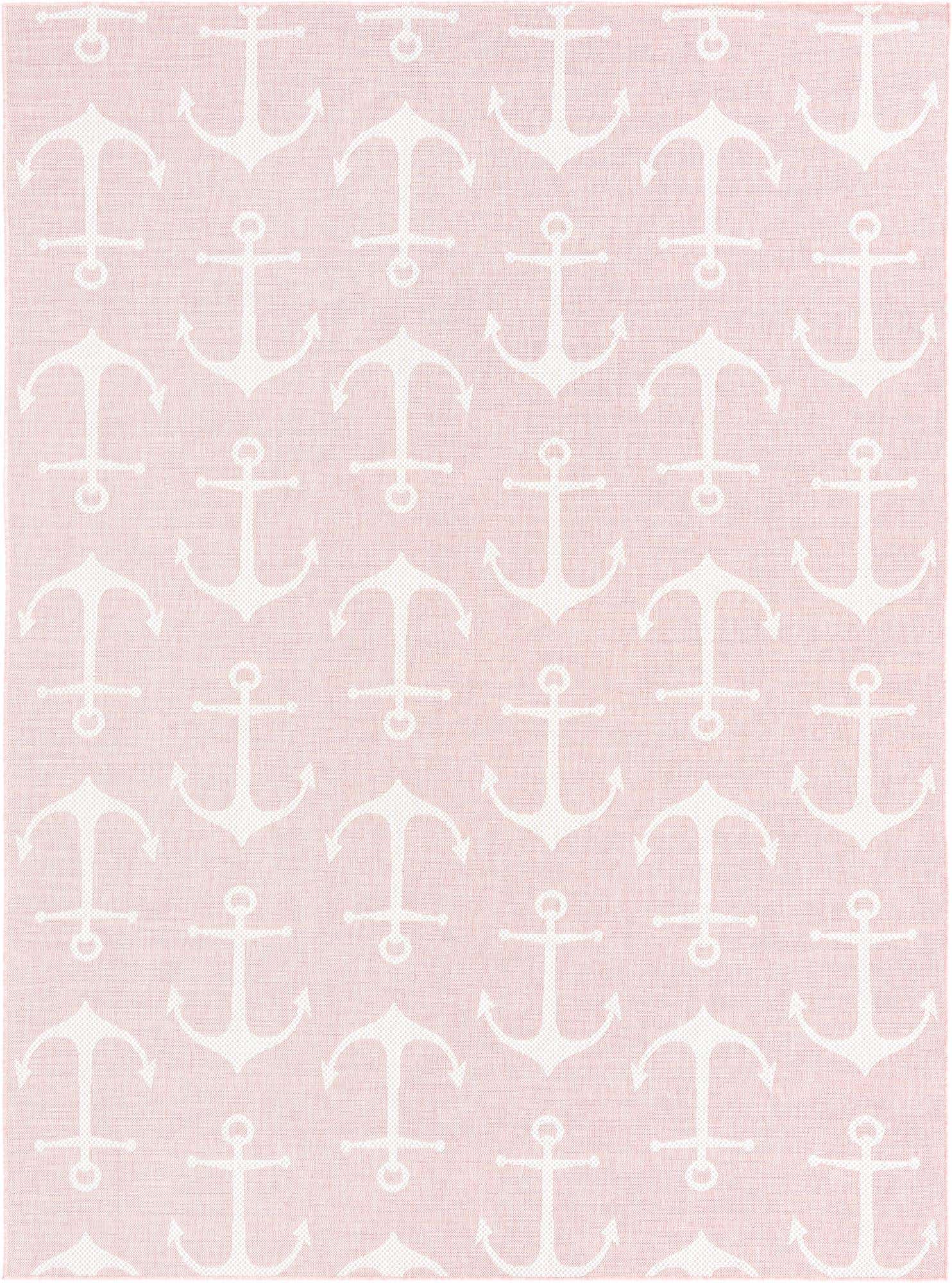7' 10 x 11' Easy-Clean Coastal Indoor / Outdoor Rug