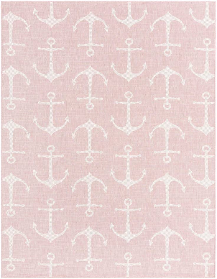 Detail image of 7' x 10' Easy-Clean Coastal Indoor / Outdoor Rug