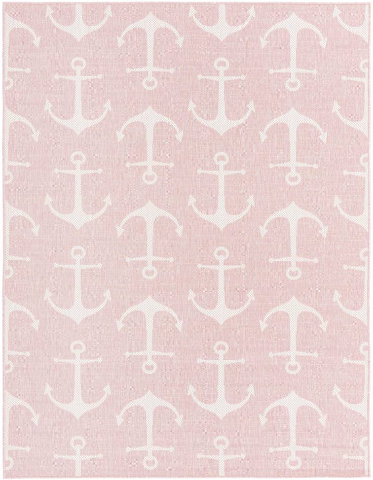 Detail image of 6' x 9' Easy-Clean Coastal Indoor / Outdoor Rug