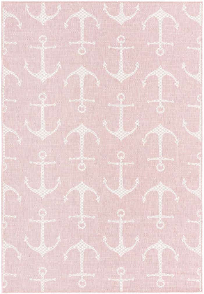 6' x 9' Easy-Clean Coastal Indoor / Outdoor Rug