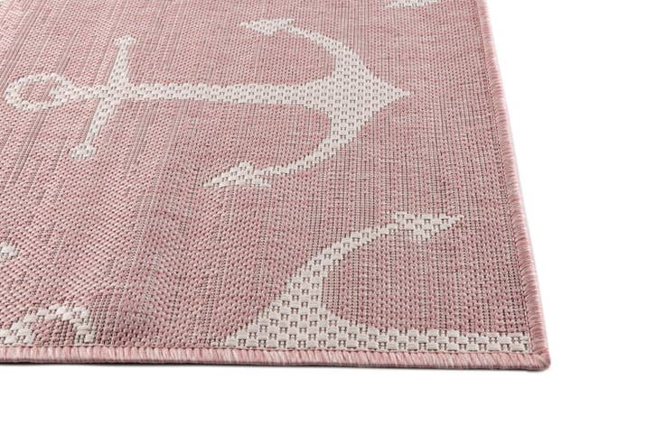 Detail image of 2' x 3' Easy-Clean Coastal Indoor / Outdoor Rug