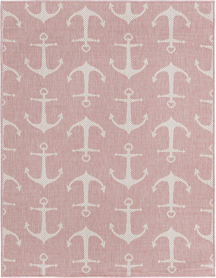 Detail image of 4' x 6' Easy-Clean Coastal Indoor / Outdoor Rug