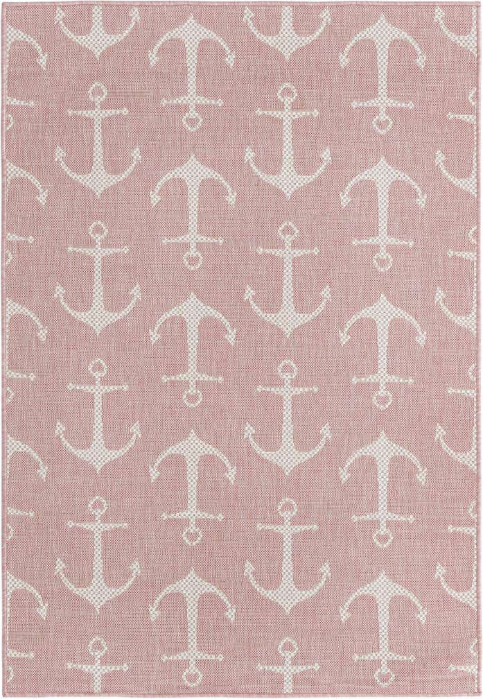 4' x 6' Easy-Clean Coastal Indoor / Outdoor Rug