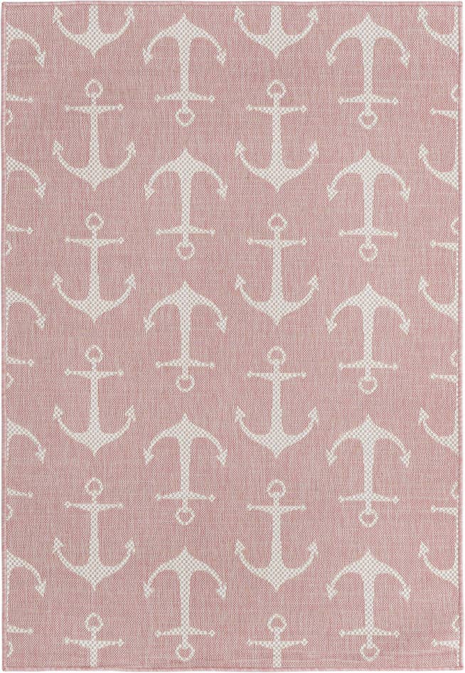 Detail image of 4' x 6' Easy-Clean Coastal Indoor / Outdoor Rug