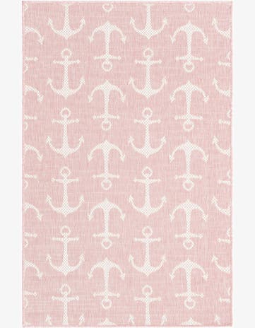 3' x 5' 3 Easy-Clean Coastal Indoor / Outdoor Rug