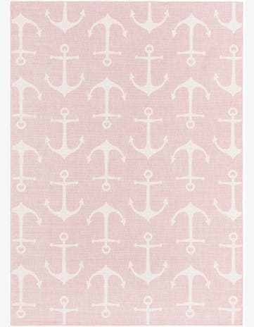 7' x 10' Easy-Clean Coastal Indoor / Outdoor Rug