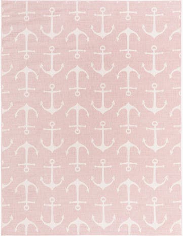 9' x 12' Easy-Clean Coastal Indoor / Outdoor Rug