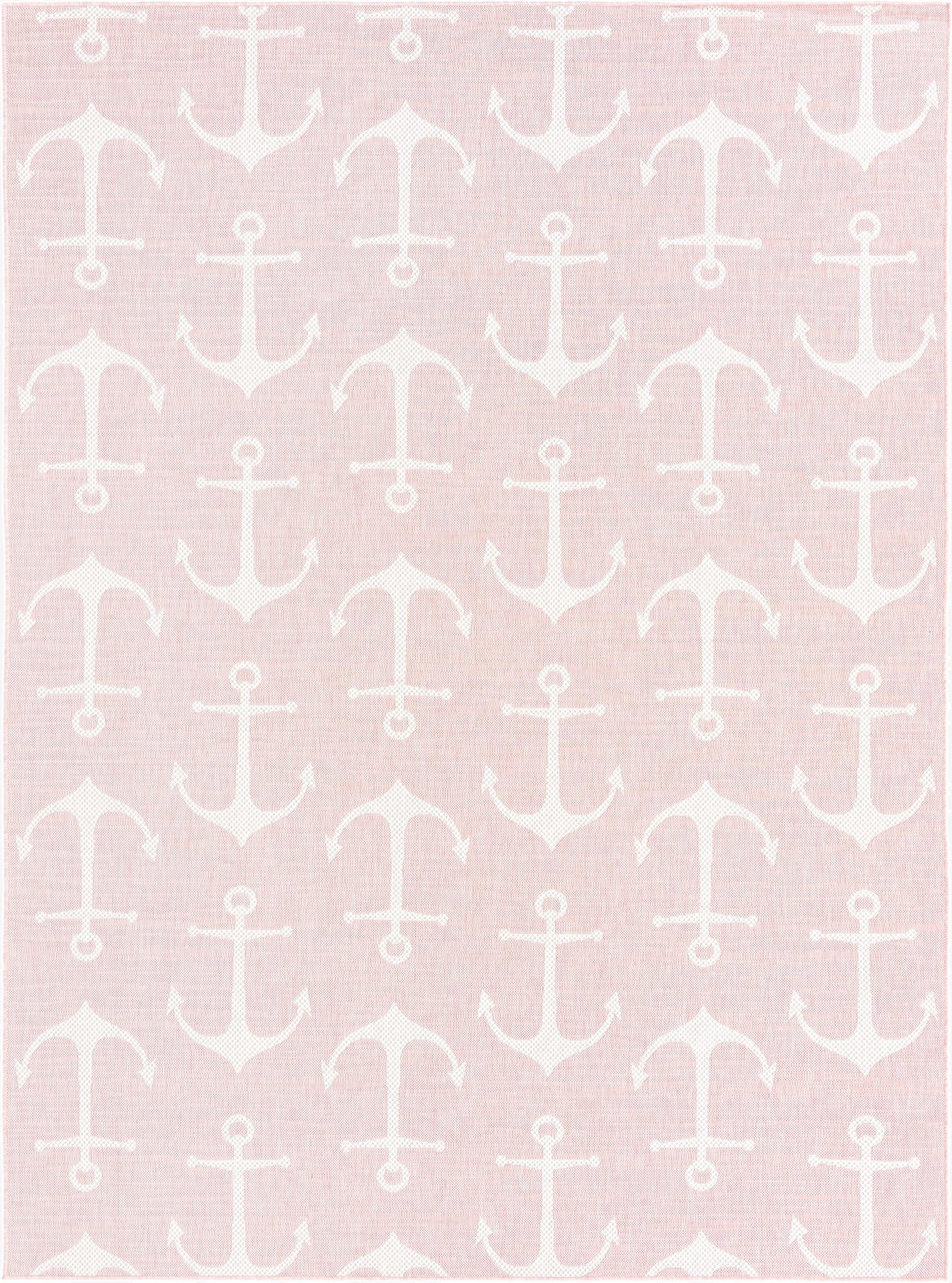 7' 10 x 11'  Washable Coastal Indoor / Outdoor Rug