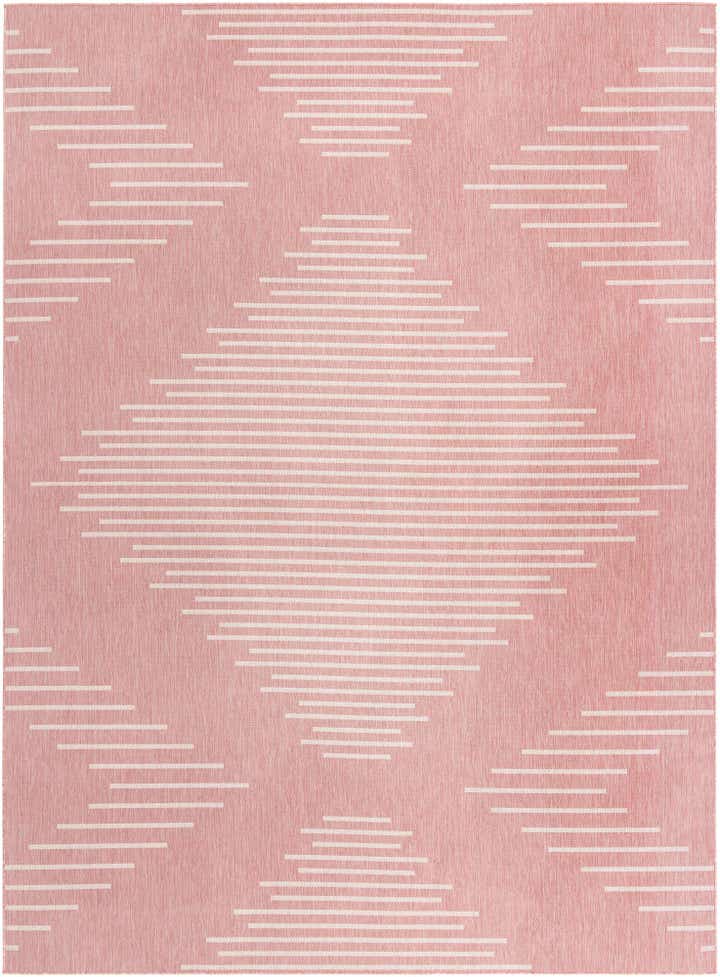 10' x 13' Easy-Clean Modern Indoor / Outdoor Rug