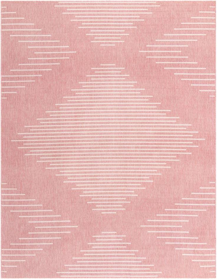 Detail image of 9' x 12' Easy-Clean Modern Indoor / Outdoor Rug