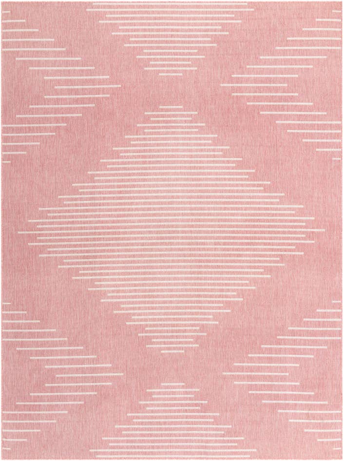 Detail image of 9' x 12' Easy-Clean Modern Indoor / Outdoor Rug