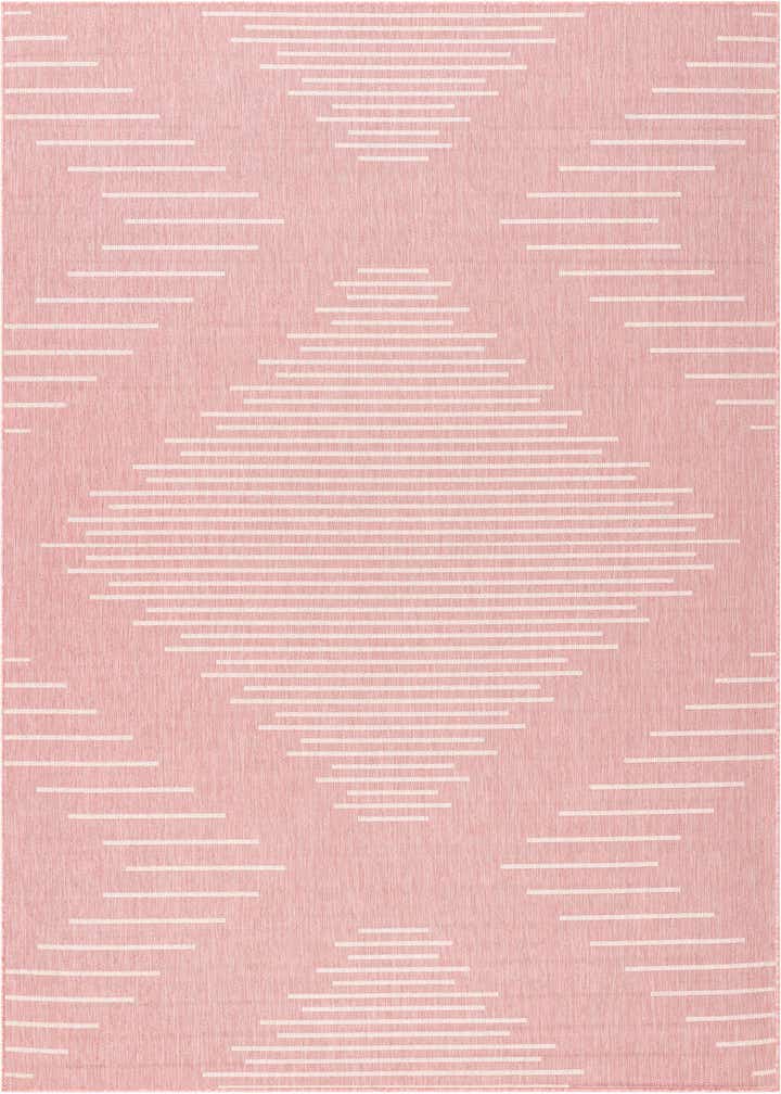 7' x 10' Easy-Clean Modern Indoor / Outdoor Rug