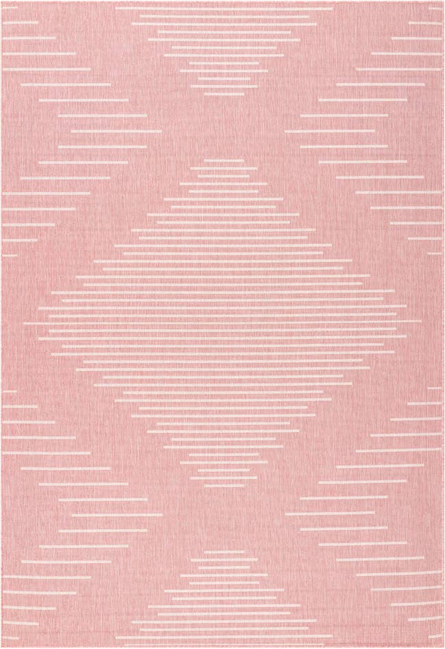 Detail image of 7' x 10' Easy-Clean Modern Indoor / Outdoor Rug
