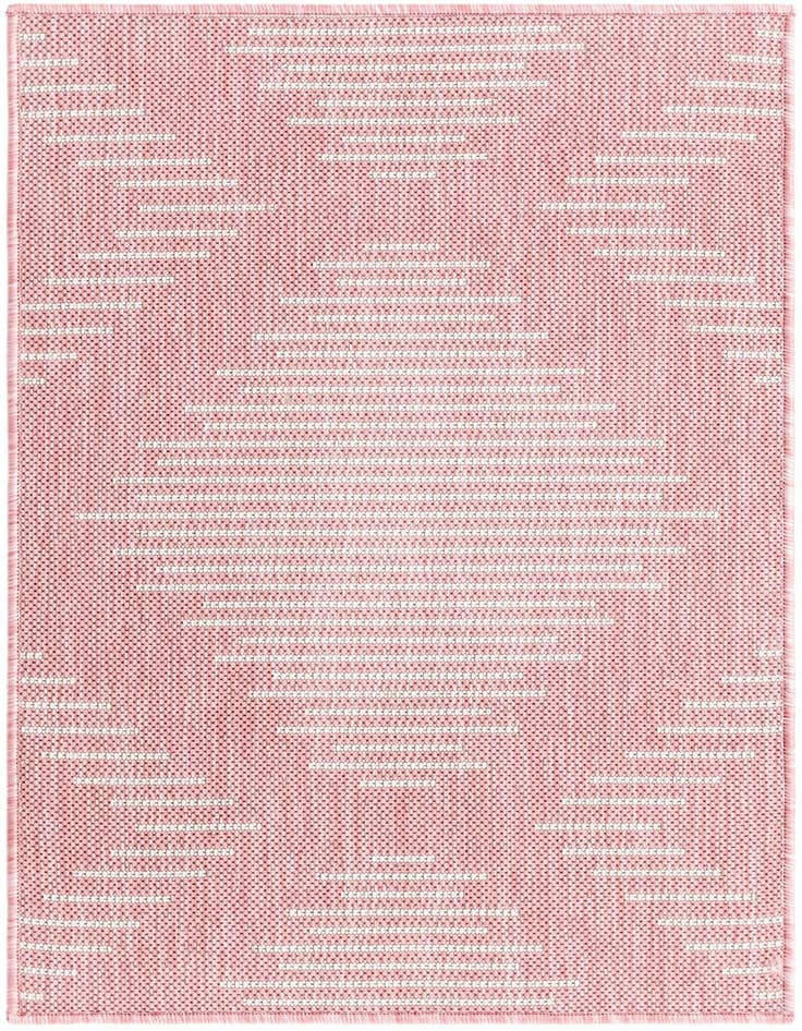 Detail image of 2' x 3' Easy-Clean Modern Indoor / Outdoor Rug