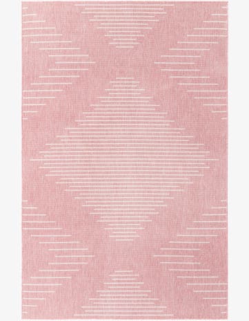 5' 3 x 8' Easy-Clean Modern Indoor / Outdoor Rug