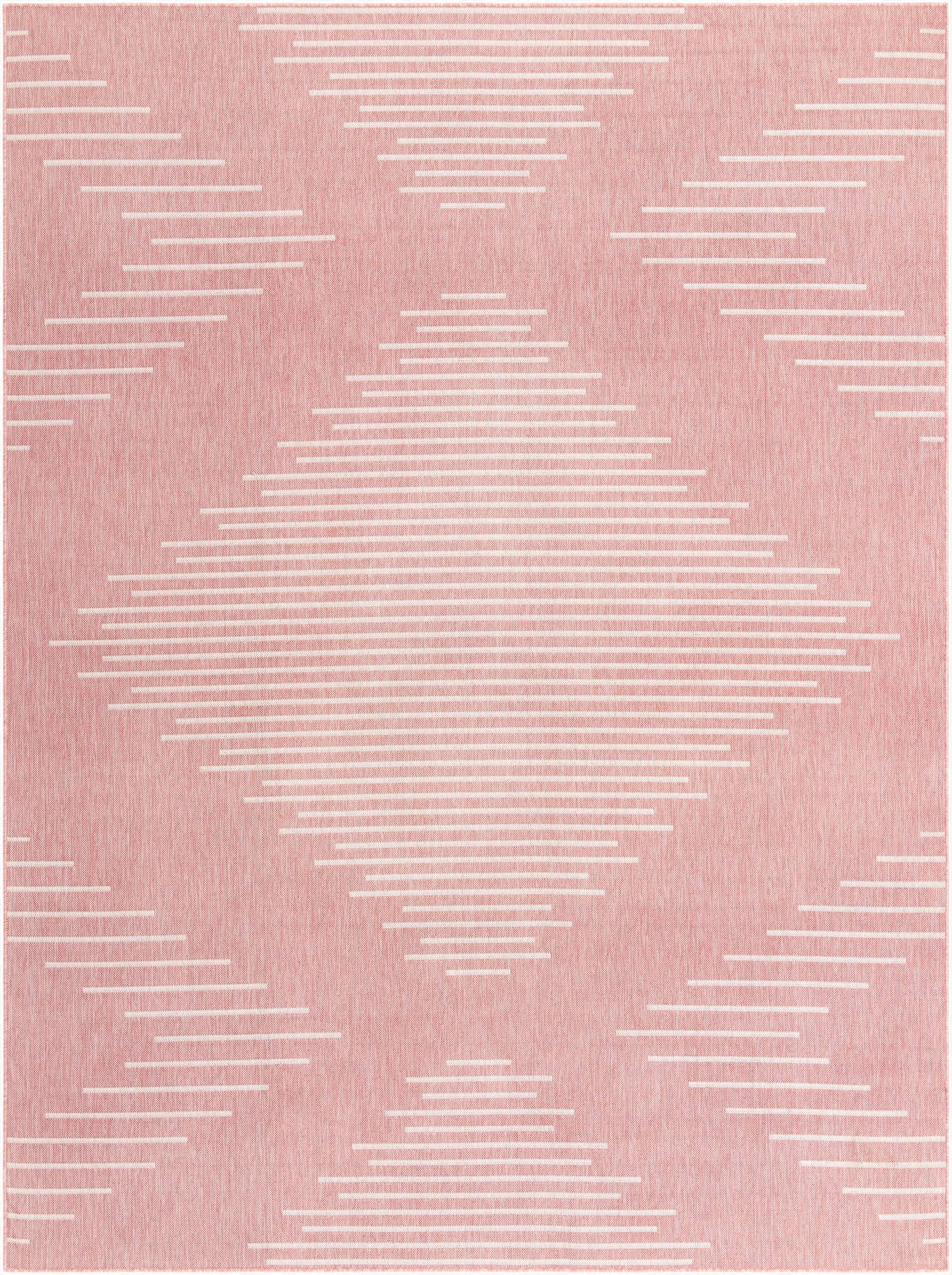 9' x 12'  Washable Modern Indoor / Outdoor Rug