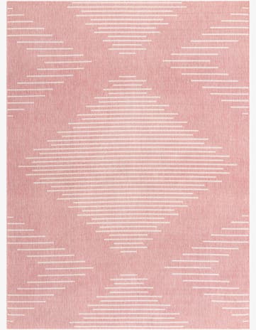 9' x 12' Easy-Clean Modern Indoor / Outdoor Rug