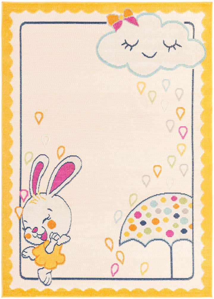 5' 3 x 7' 7 Easy-Clean Indoor / Outdoor Rug