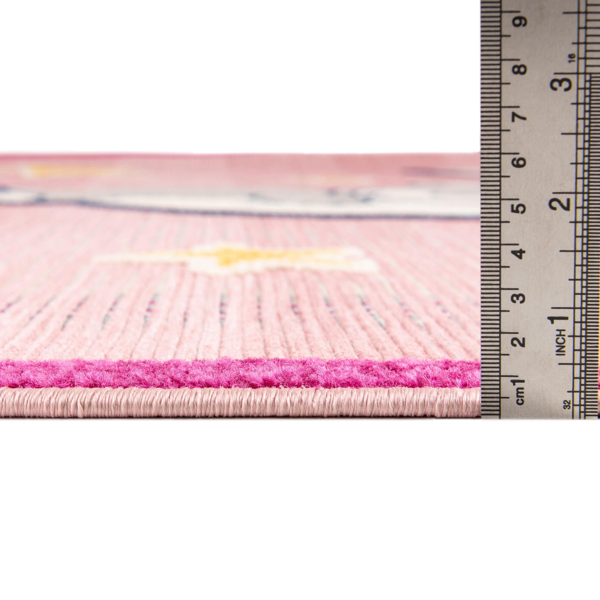 5' 3 x 7' 7 Easy-Clean Indoor / Outdoor Rug
