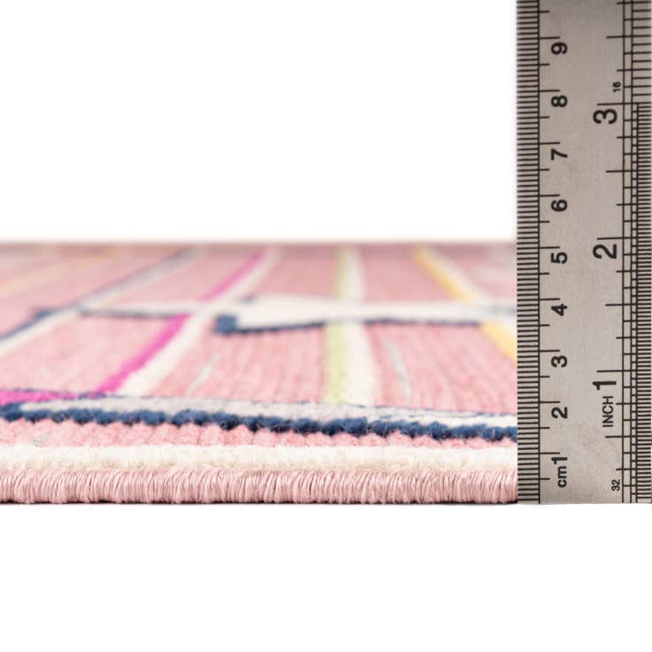 Detail image of 5' 3 x 7' 7 Easy-Clean Indoor / Outdoor Rug