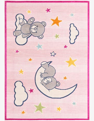 5' 3 x 7' 7 Easy-Clean Indoor / Outdoor Rug