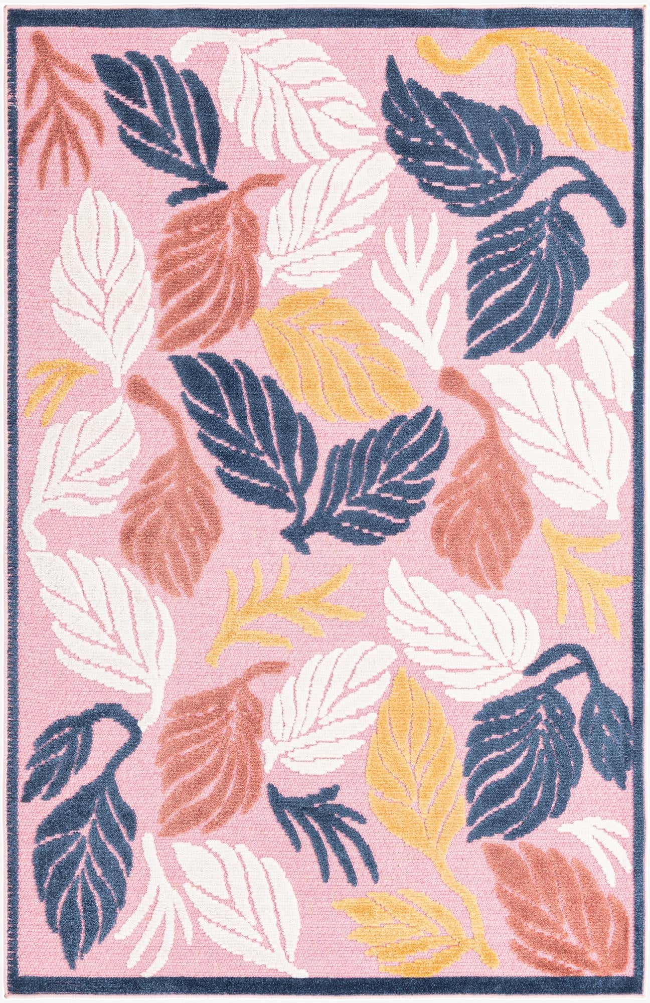 5' x 7' 7  Washable  Indoor / Outdoor Rug