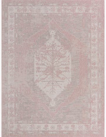 10' x 13' Easy-Clean Traditional Indoor / Outdoor Rug
