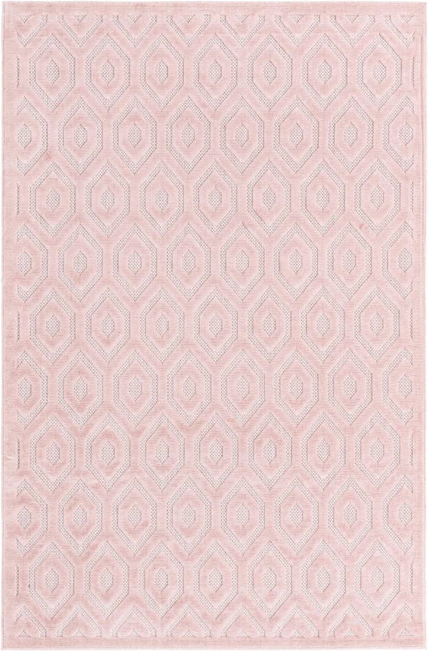 Detail image of 6' x 9' Easy-Clean Trellis Textured Indoor / Outdoor Rug