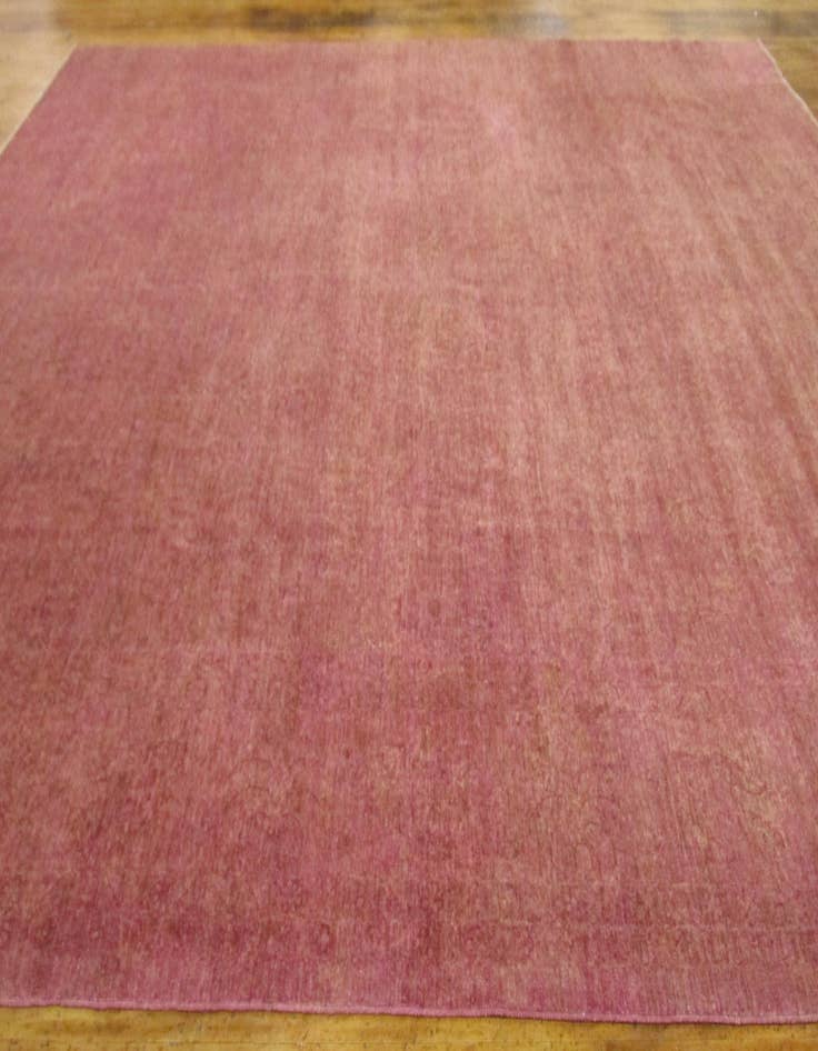 Detail image of 12' x 14' 7 Hand Knotted Over-Dyed Ziegler Oriental Rug