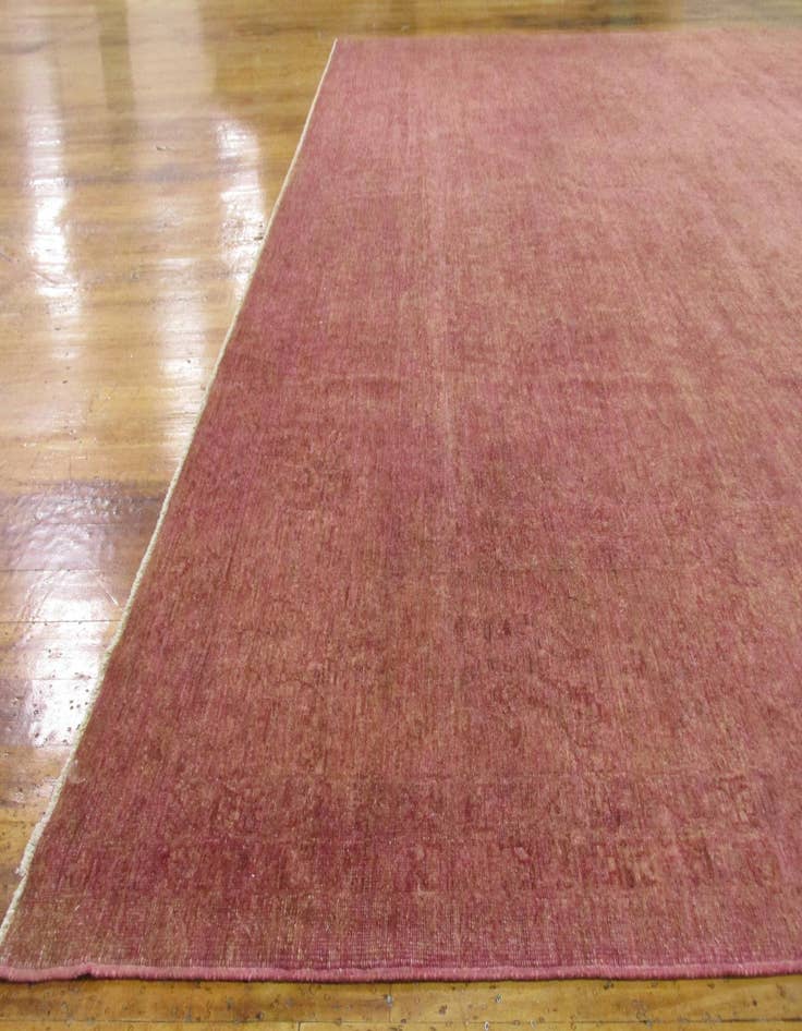 Detail image of 12' x 14' 7 Hand Knotted Over-Dyed Ziegler Oriental Rug