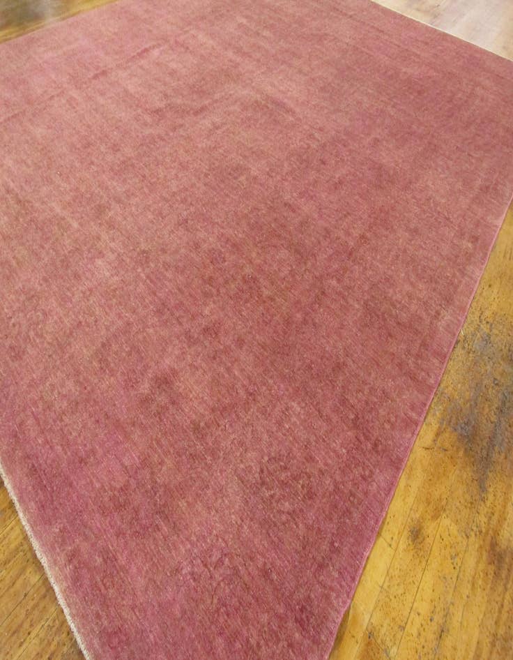 Detail image of 12' x 14' 7 Hand Knotted Over-Dyed Ziegler Oriental Rug