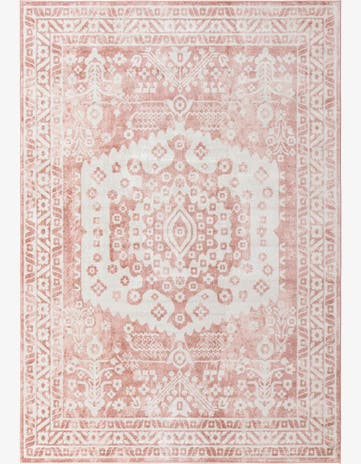 Pink Oxford Rug