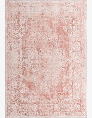 Pink Oxford Rug