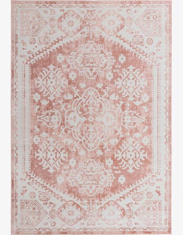 Pink Oxford Rug