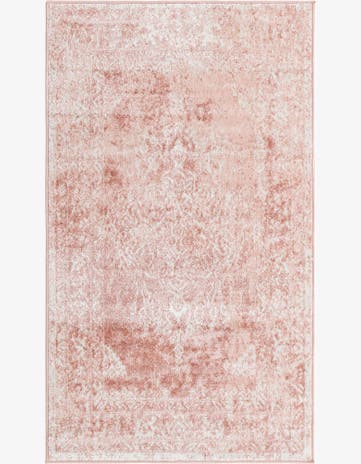 Pink Oxford Rug