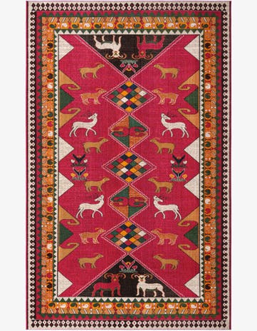 10' 6 x 16' 5 Washable Santa Fe Rug