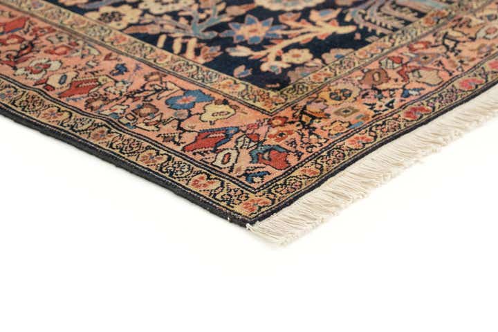 4' x 6' 8 Hand Knotted Sarough Persian Wool Rug