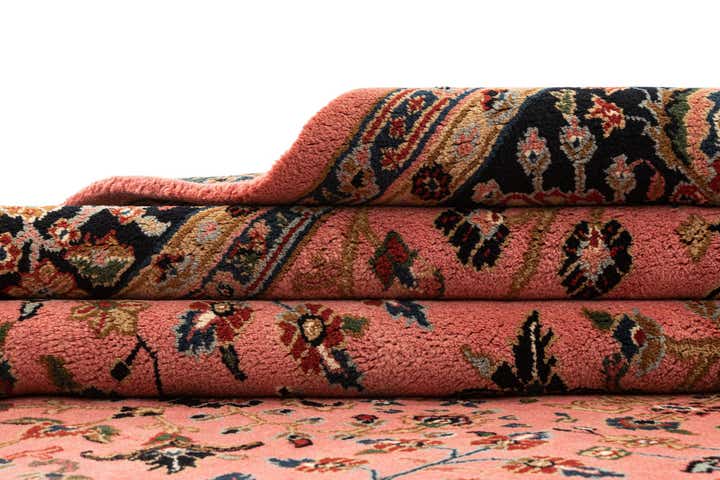 8' 1 x 11' 9 Sarough Wool Rug