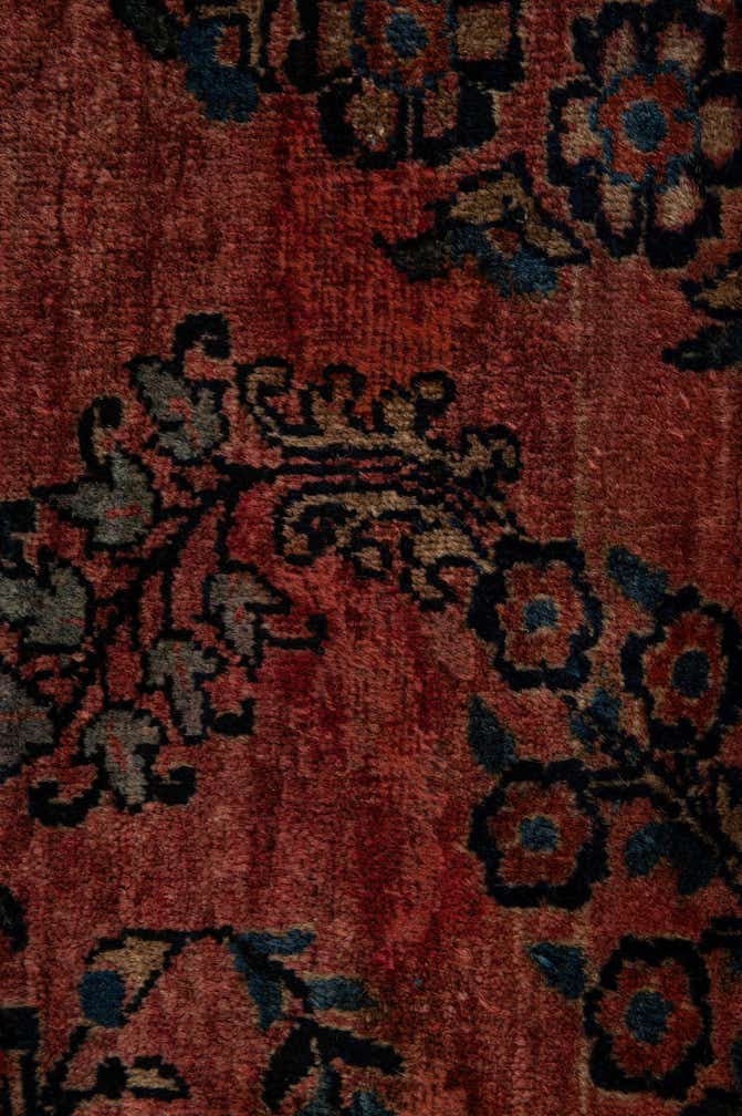 8' 8 x 11' 6 Hand Knotted Sarough Persian Wool Rug