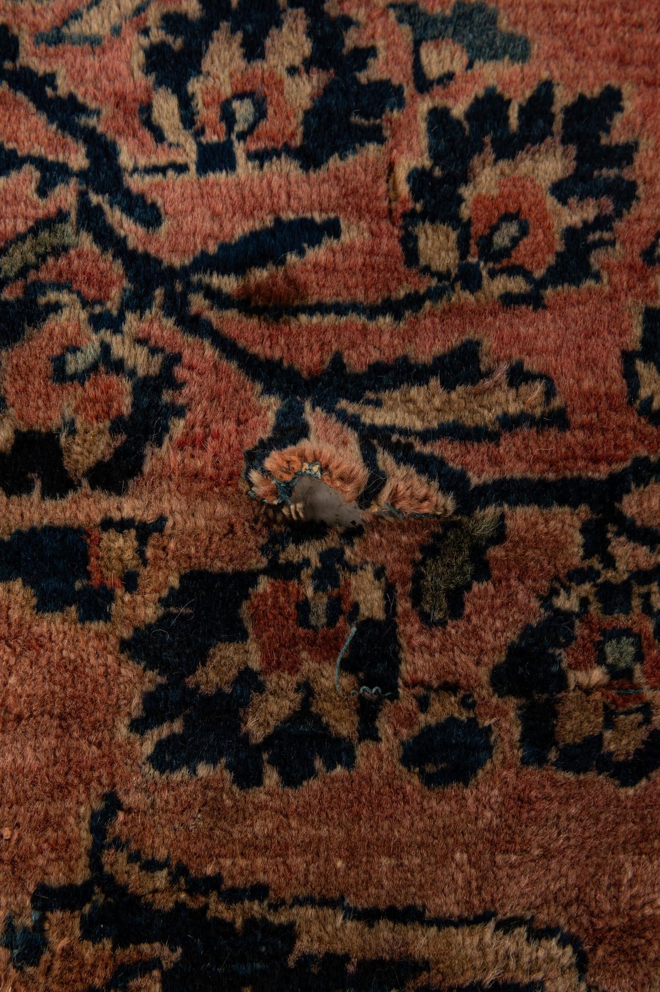 8' 8 x 11' 6 Hand Knotted Sarough Persian Wool Rug