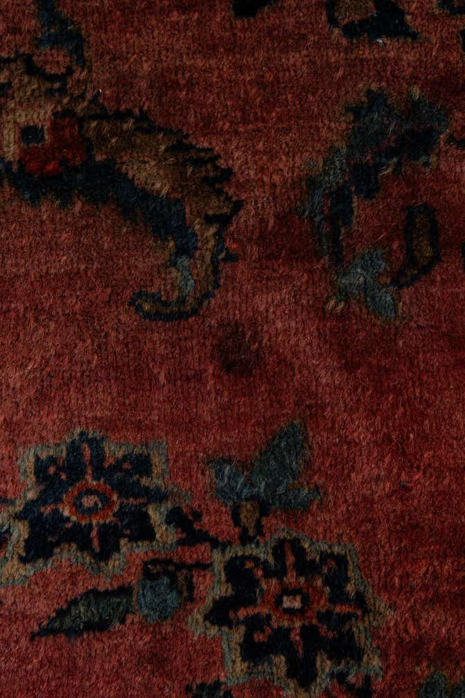 8' 8 x 11' 6 Hand Knotted Sarough Persian Wool Rug
